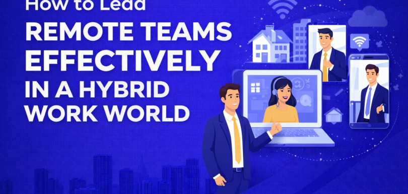 How to Lead Remote Teams Effectively in a Hybrid Work World. 1 How to Lead Remote Teams Effectively in a Hybrid Work World.
