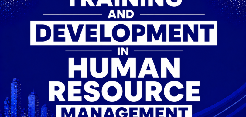 Training and Development in Human Resource Management.