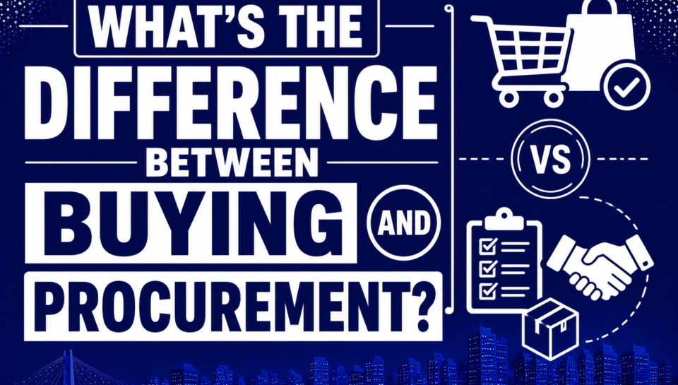 What's the Difference Between Buying and Procurement?