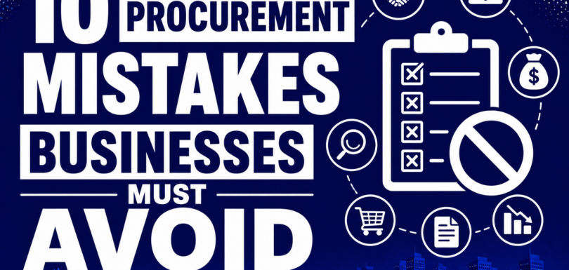 10 Procurement Mistakes Businesses Must Avoid