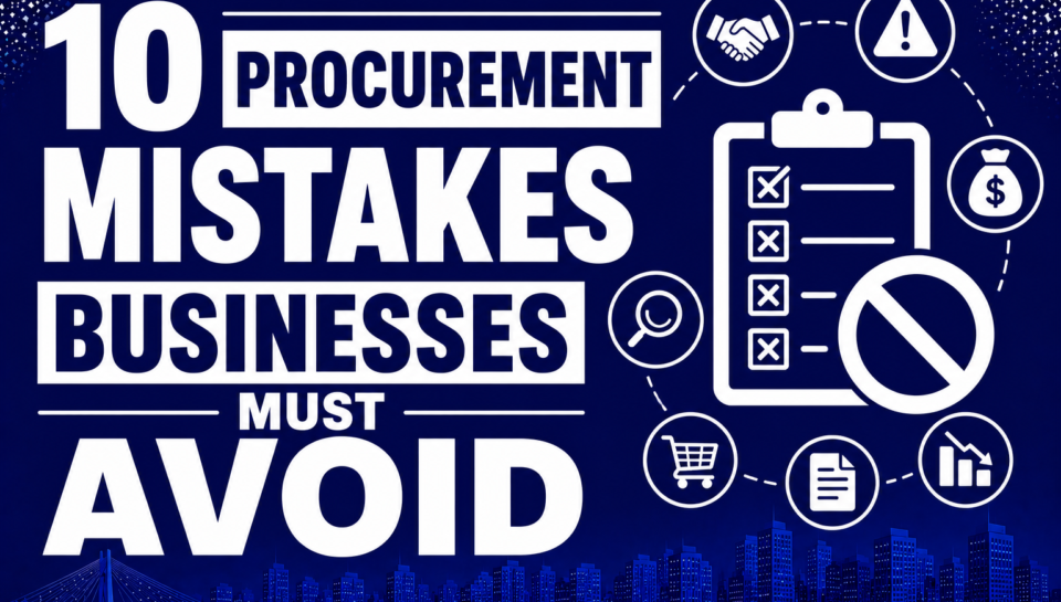 10 Procurement Mistakes Businesses Must Avoid