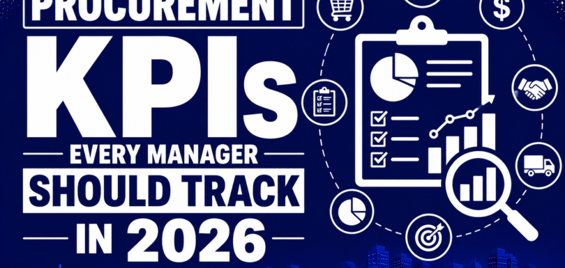 Procurement KPIs Every Manager Should Track in 2026